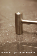 Cultstyle auto mbel Lichtmaschinenbock Weinstnder Edelstahlfuss