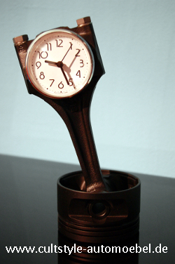Cultstyle auto mbel Opel Motorkolben Tischuhr